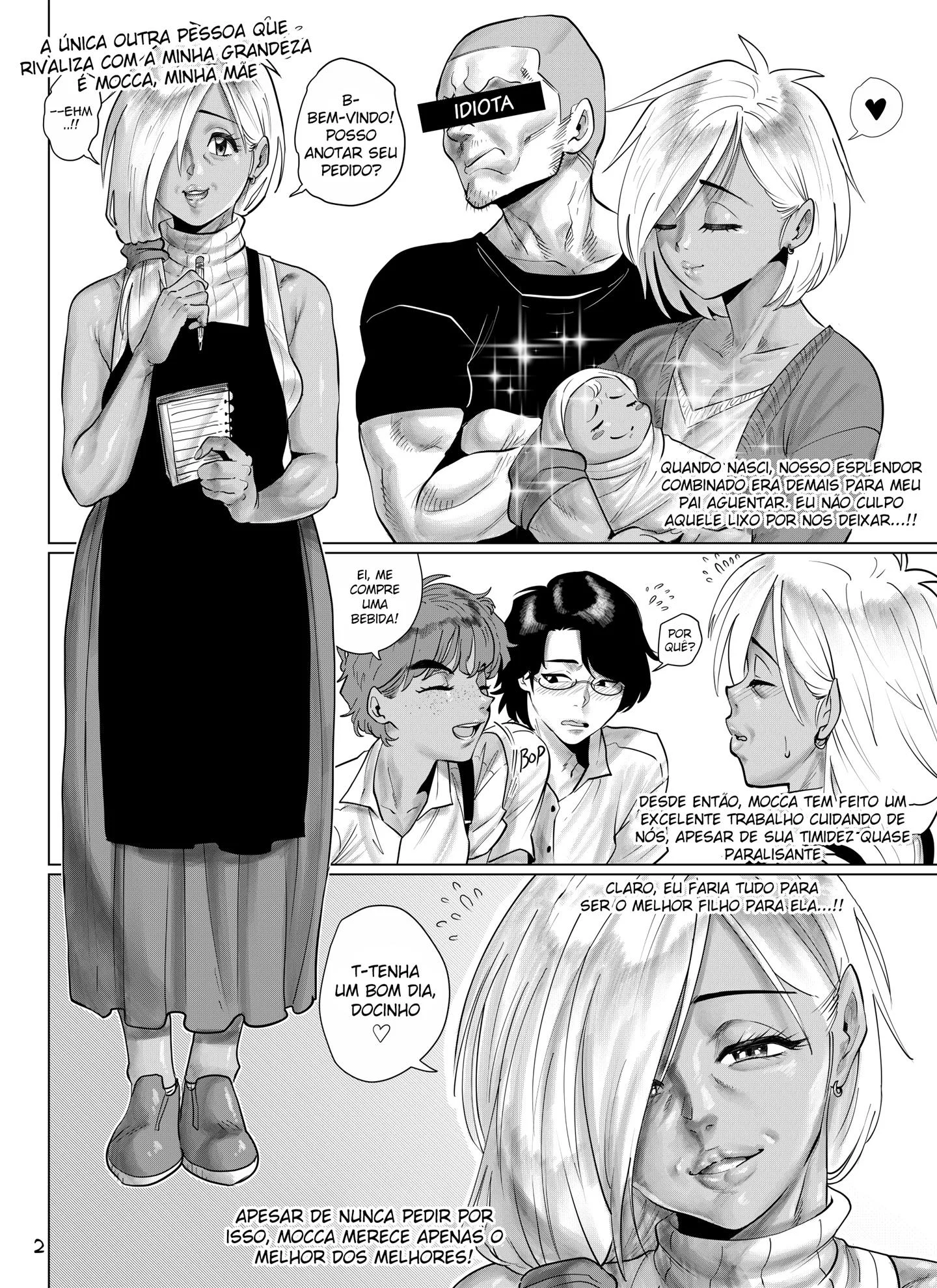 O ataque do filho orgulhoso – Incesto – Quadrinho Completo