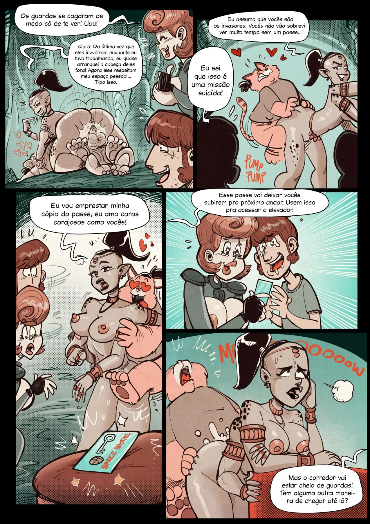 O bordel espacial – Garota Alienígena – Versão Nacional O bordel espacial – Garota Alienígena – Versão Nacional