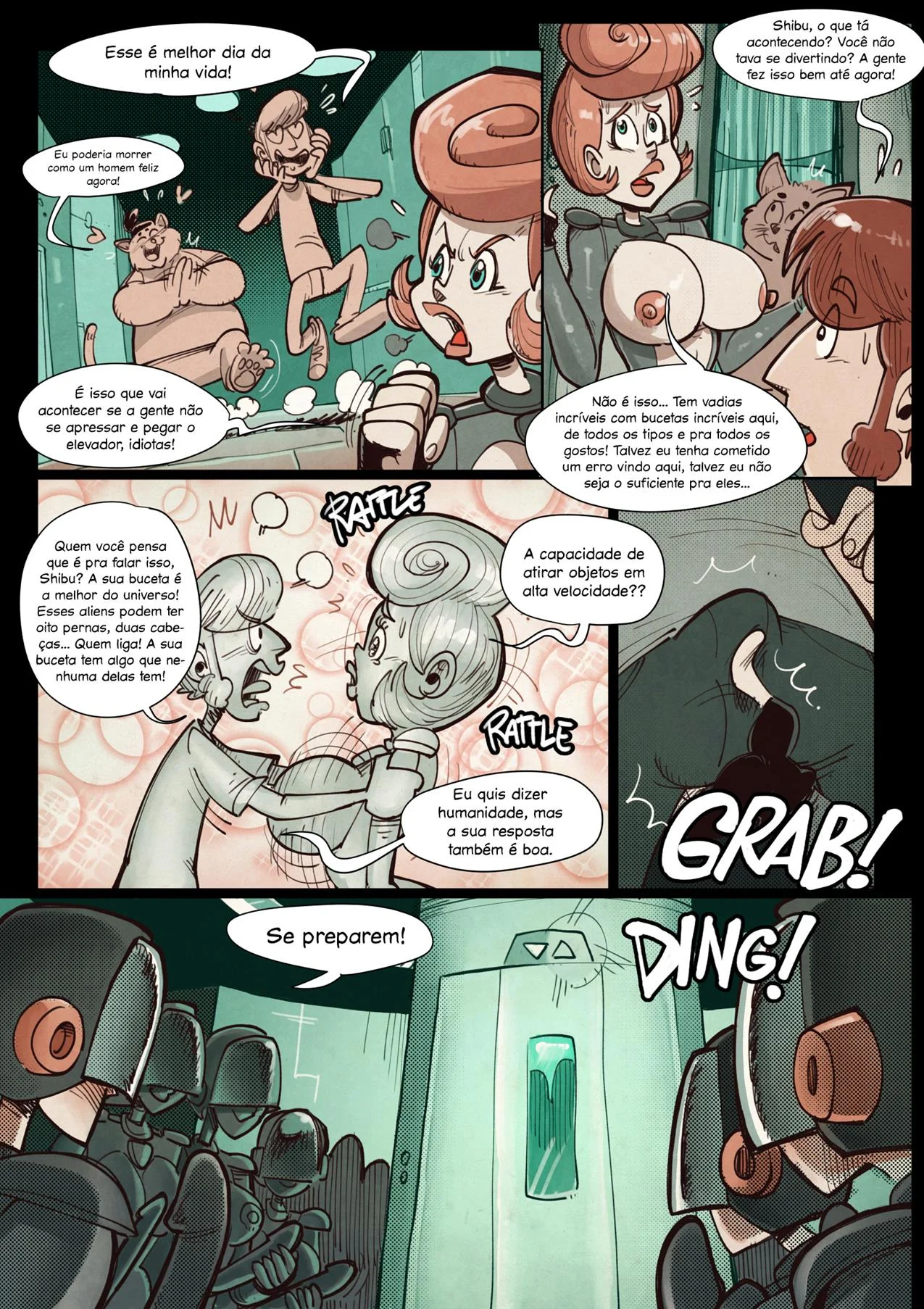 O bordel espacial – Garota Alienígena – Versão Nacional O bordel espacial – Garota Alienígena – Versão Nacional