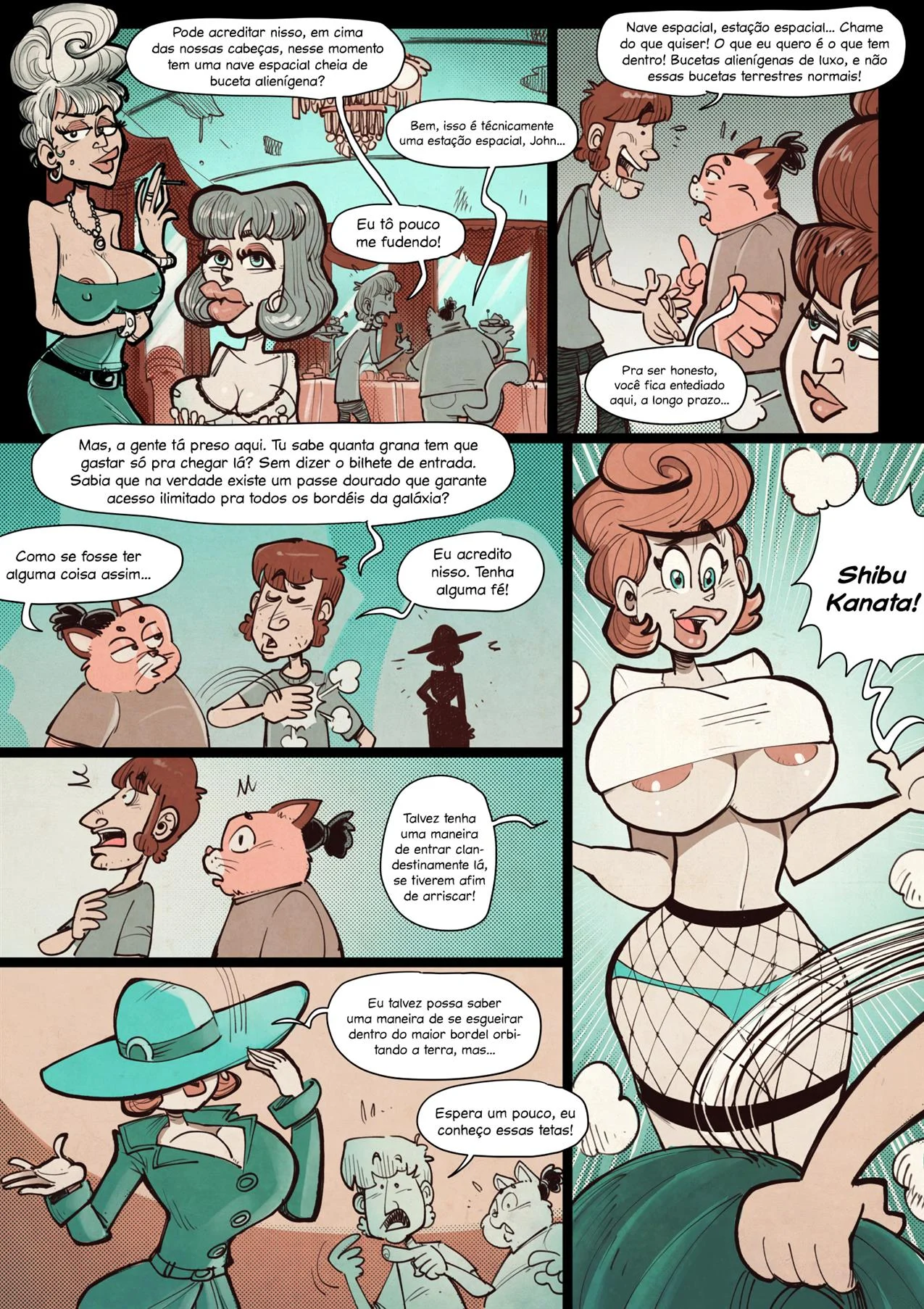 O bordel espacial – Garota Alienígena – Versão Nacional O bordel espacial – Garota Alienígena – Versão Nacional