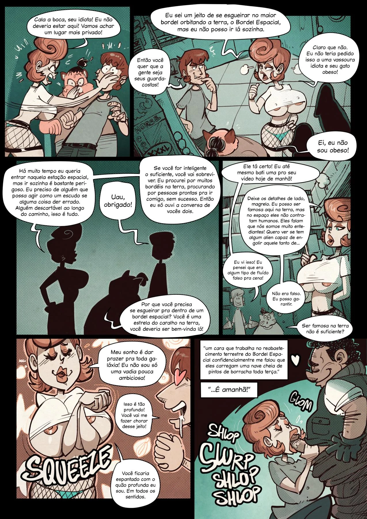 O bordel espacial – Garota Alienígena – Versão Nacional O bordel espacial – Garota Alienígena – Versão Nacional