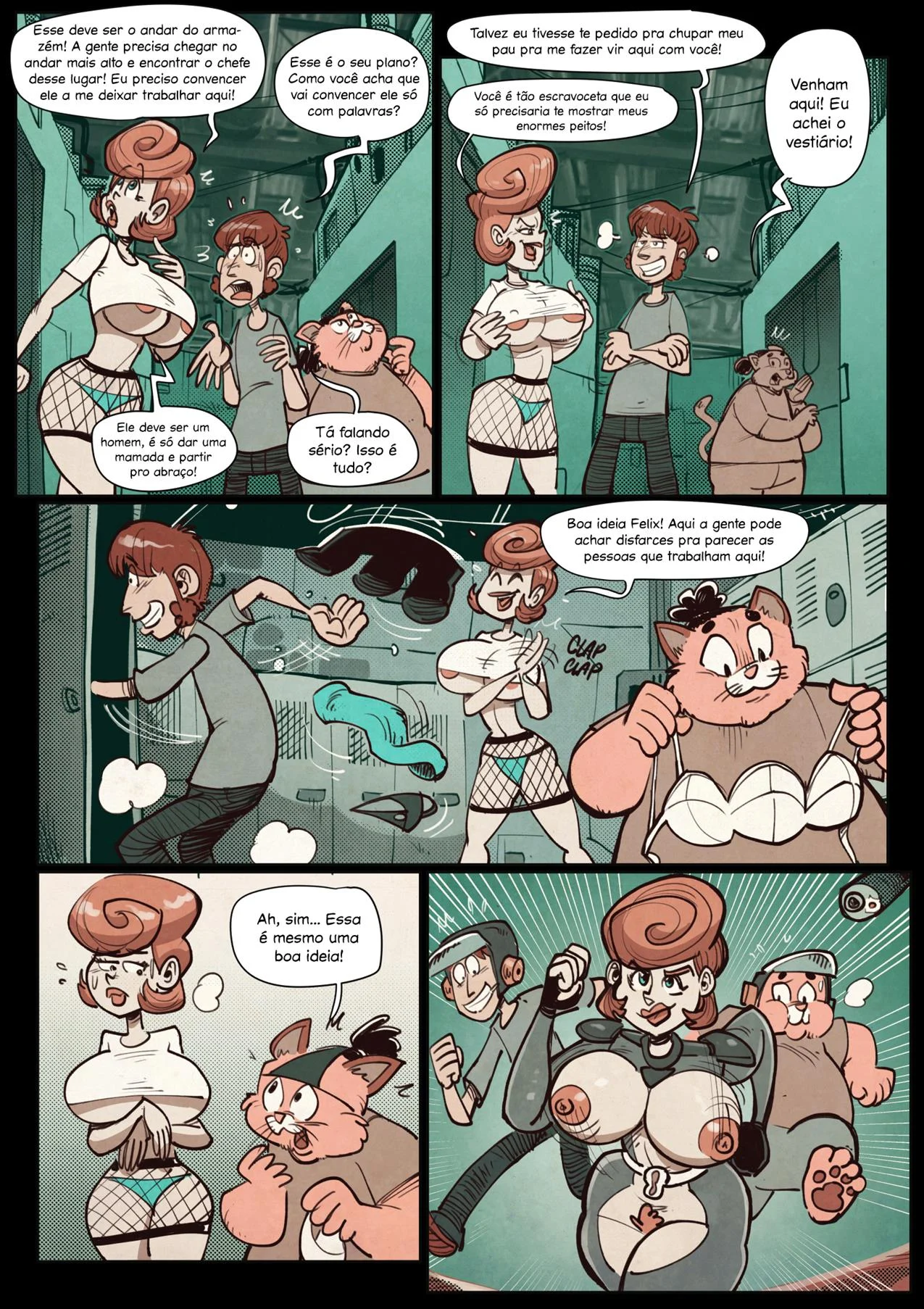 O bordel espacial – Garota Alienígena – Versão Nacional