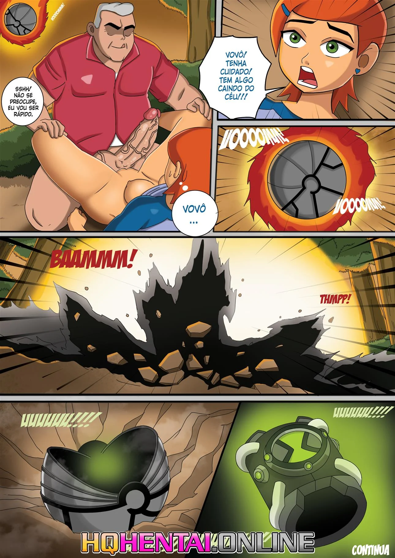 O bundão da Gwen – hentai sem censura – PT-BR