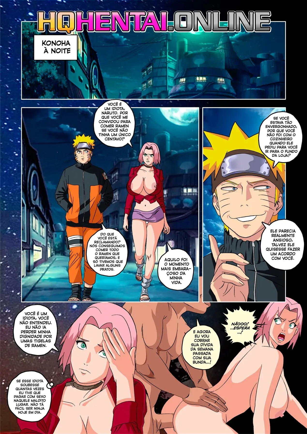 O Cometa Vermelho – Gozando Dentro – Desenho Erótico