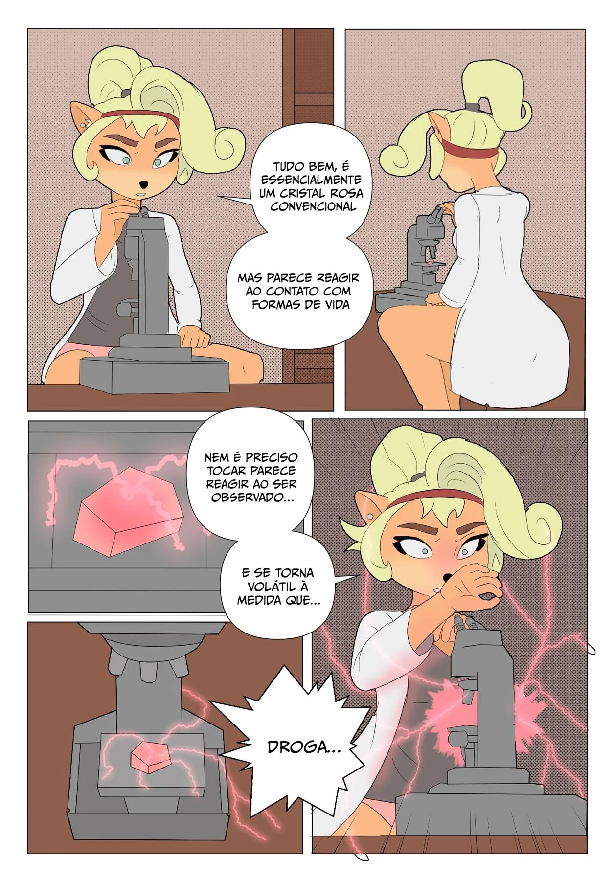 O Cristal do Tesão – Gozando Dentro – Sexo em Desenho