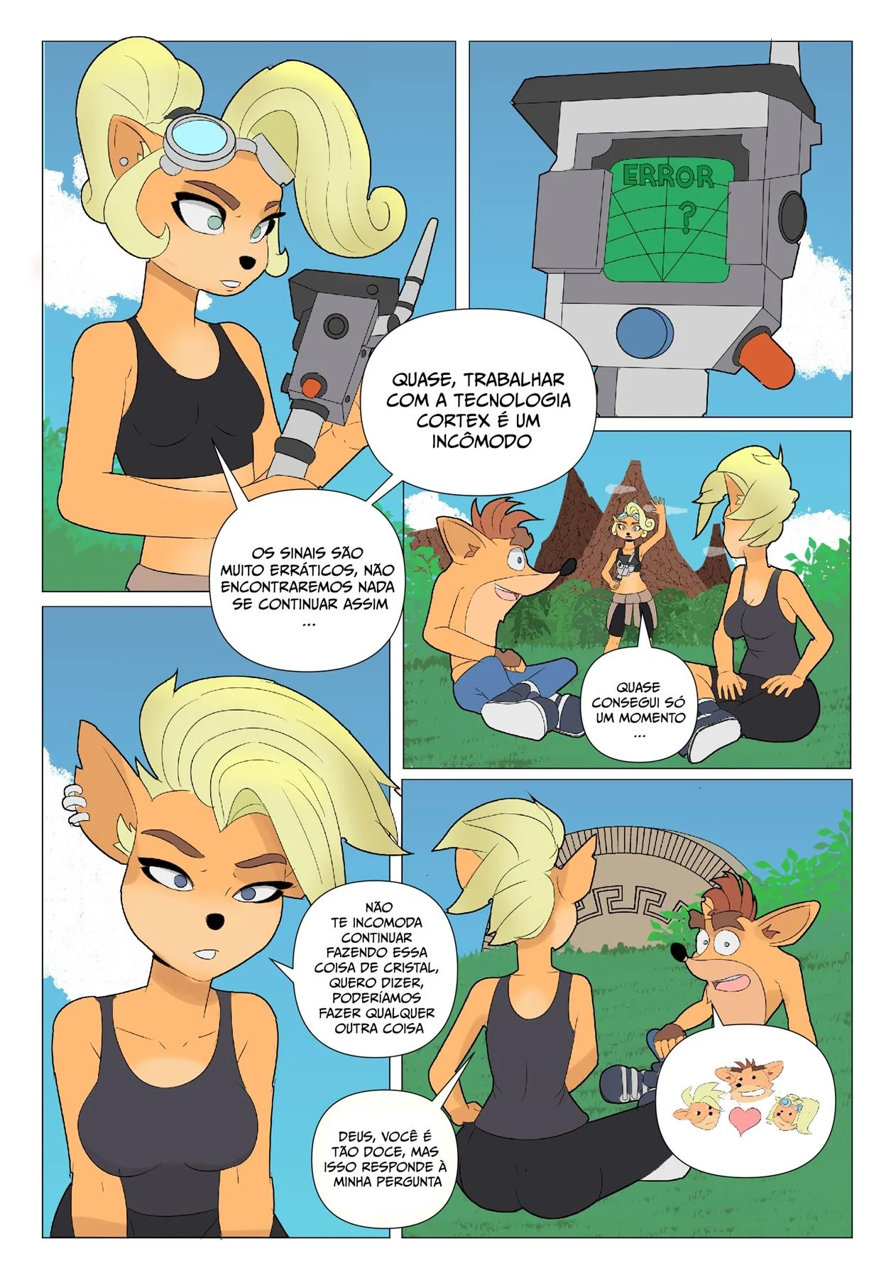 O Cristal do Tesão – Gozando Dentro – Sexo em Desenho