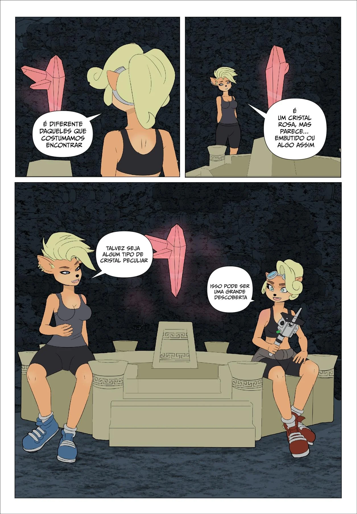 O Cristal do Tesão – Gozando Dentro – Sexo em Desenho