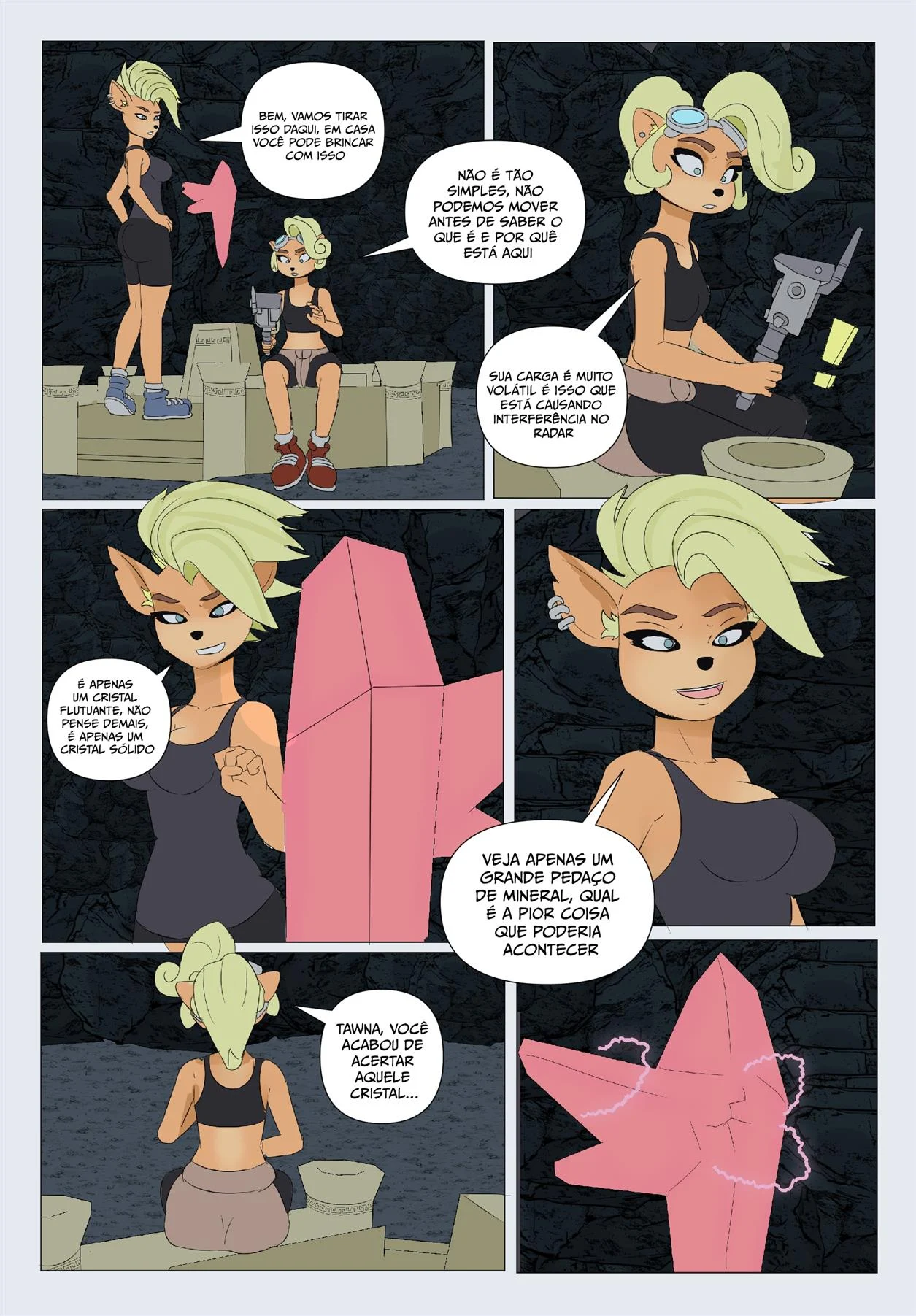 O Cristal do Tesão – Gozando Dentro – Sexo em Desenho