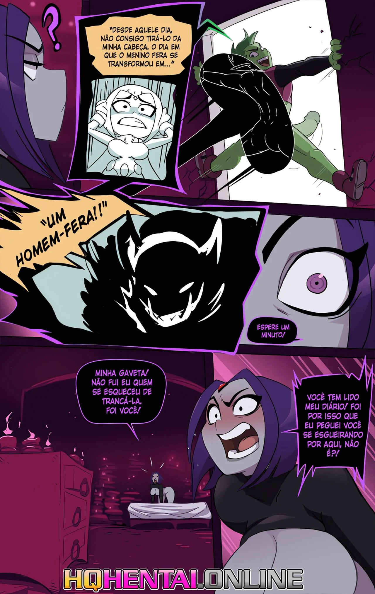 O descanso de Ravena – Quadrinhos Eróticos – PT-BR