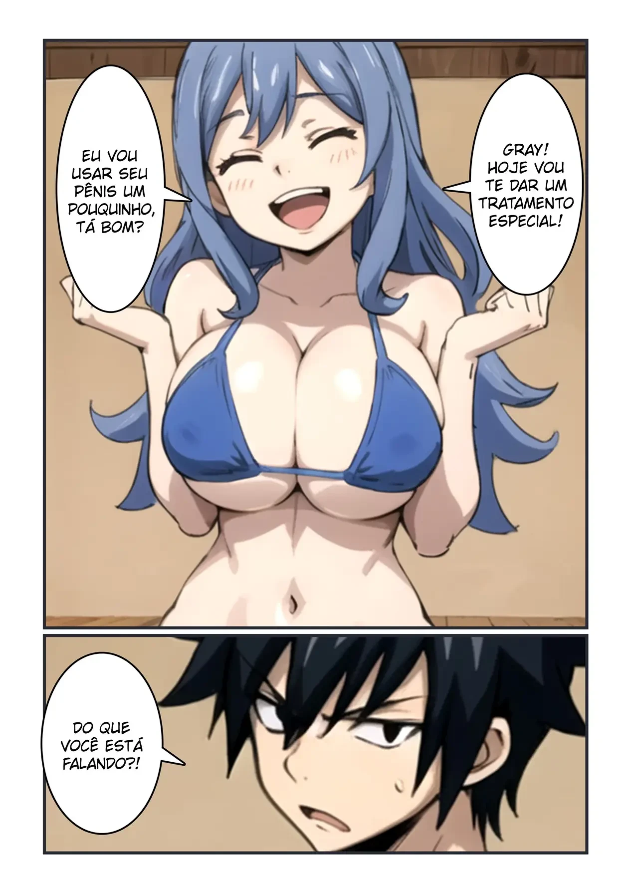 O Desejo de Juvia &ndash; Peit&otilde;es &ndash; Vers&atilde;o Nacional