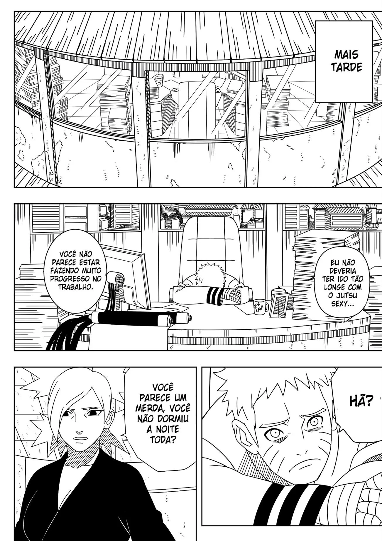 O desejo de Naruto – Hanabi Hentai – Desenho Erótico