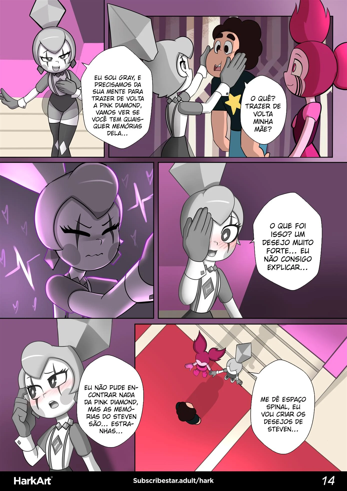 O desejo de Steven – Spinel Hentai – Atualizado