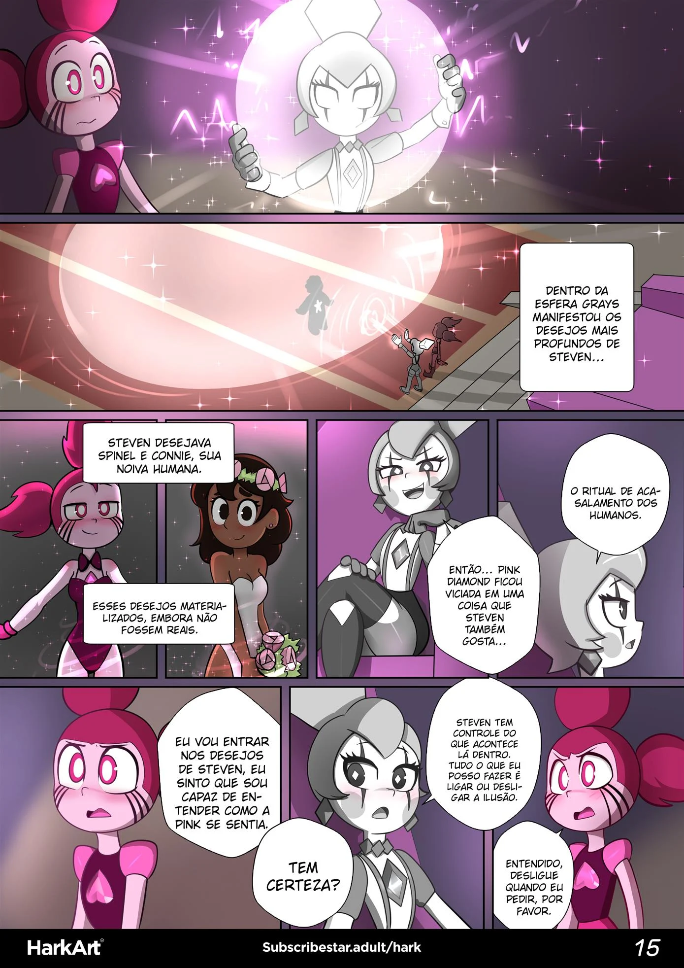 O desejo de Steven – Spinel Hentai – Atualizado