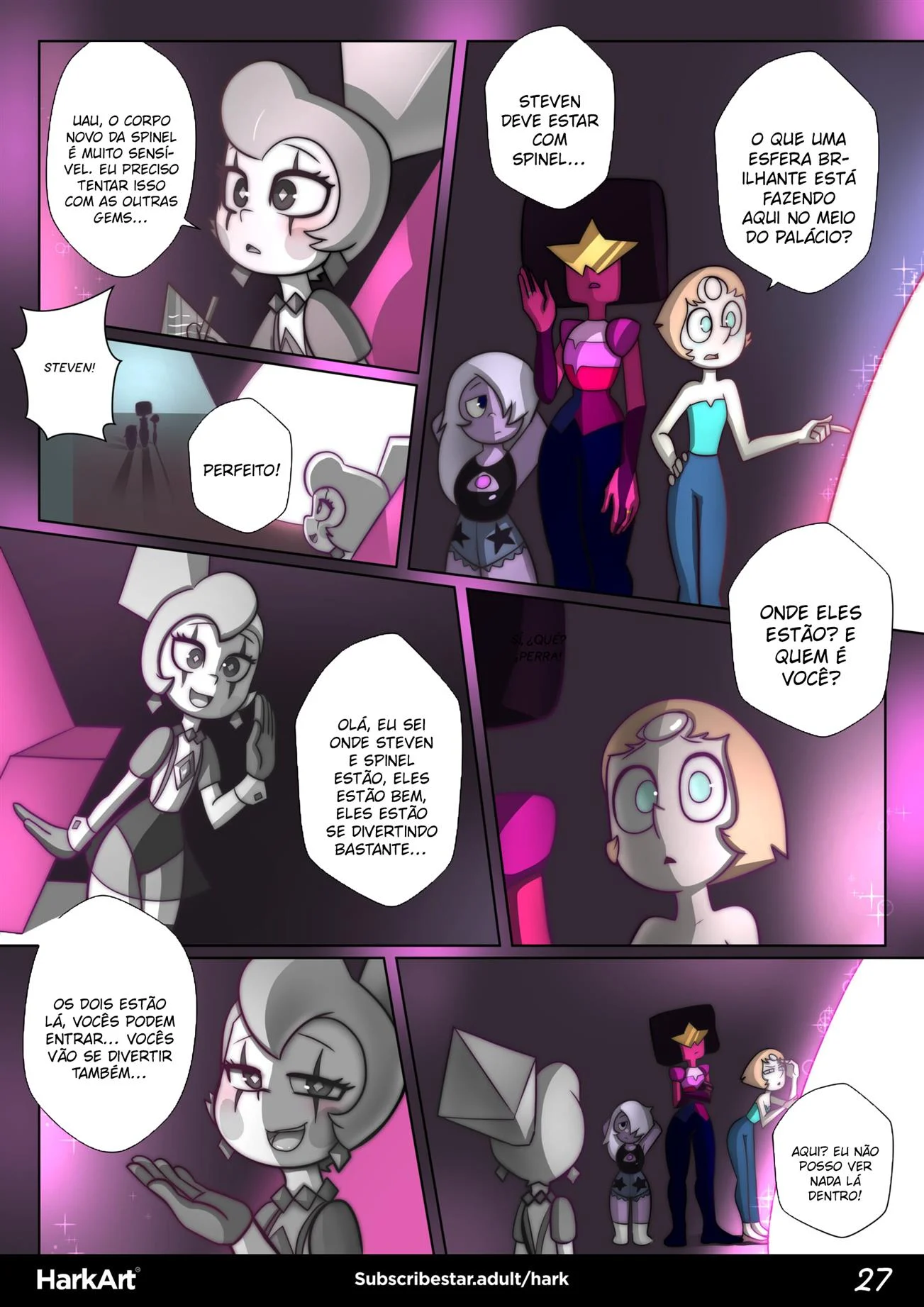 O desejo de Steven – Spinel Hentai – Atualizado