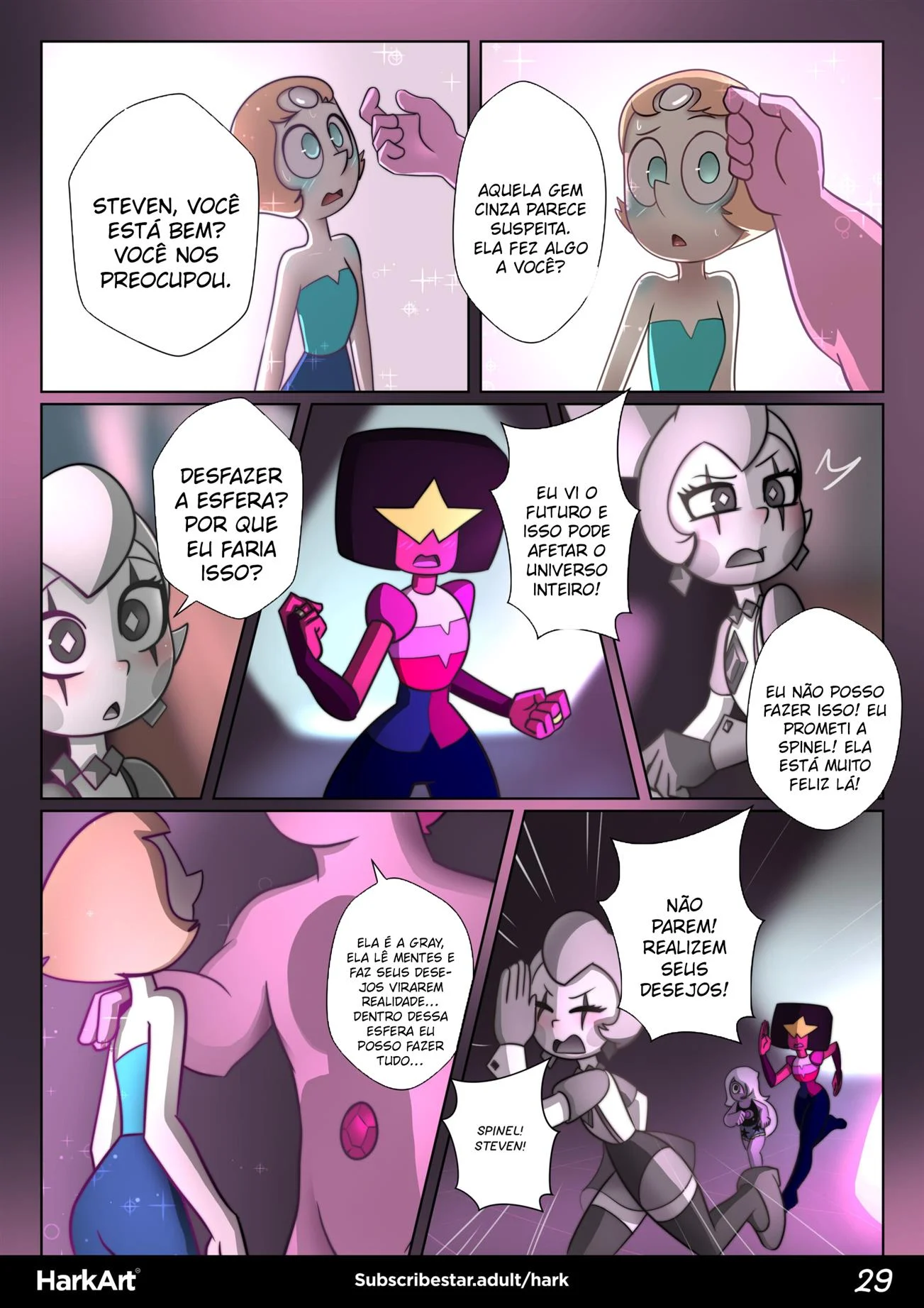 O desejo de Steven – Spinel Hentai – Atualizado
