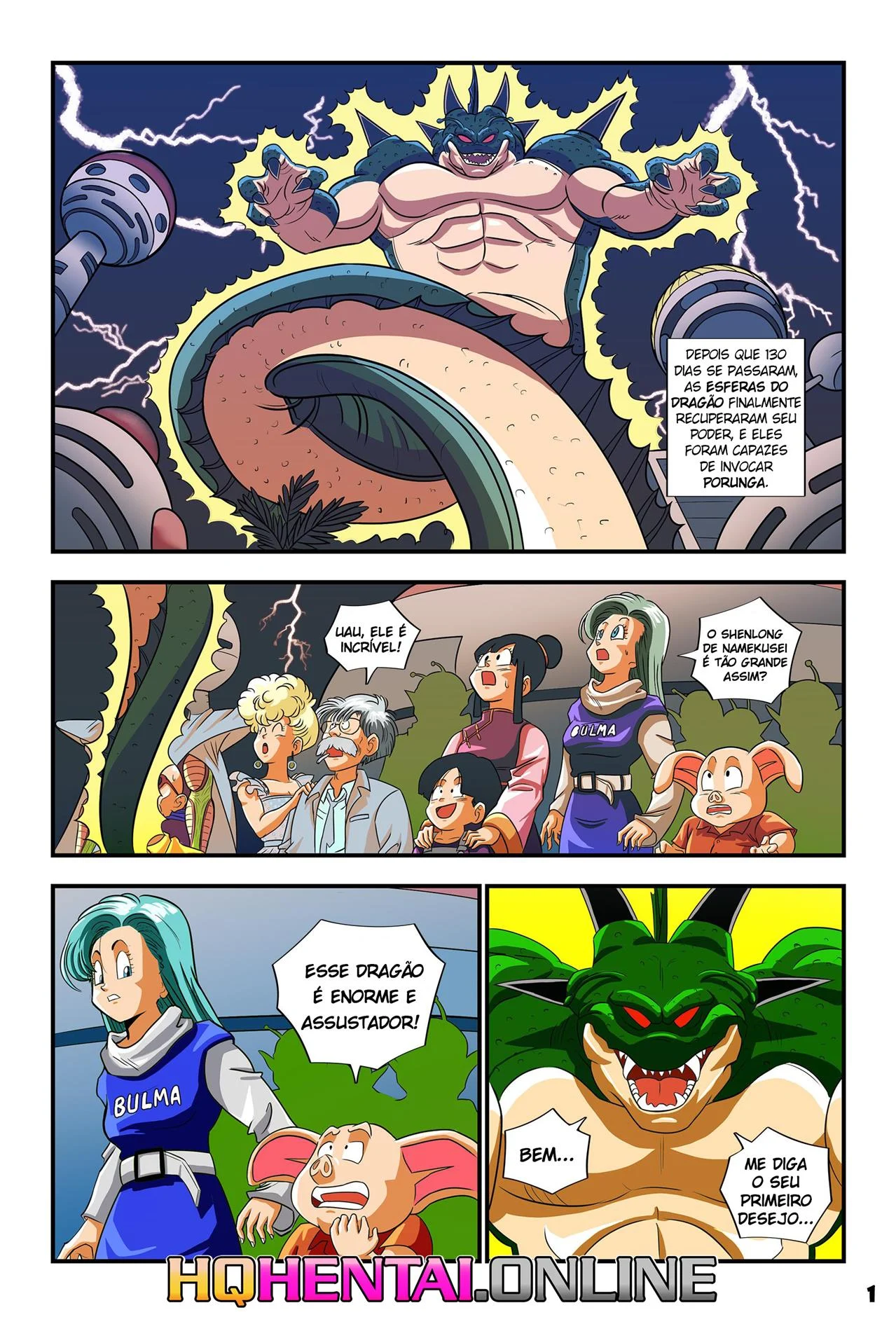 O Desejo Errado – Bulma Hentai – Português do Brasil