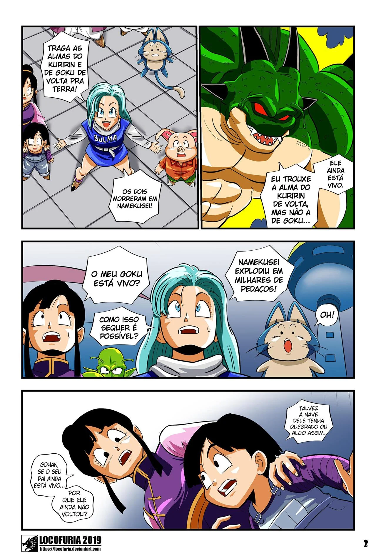O Desejo Errado – Bulma Hentai – Português do Brasil
