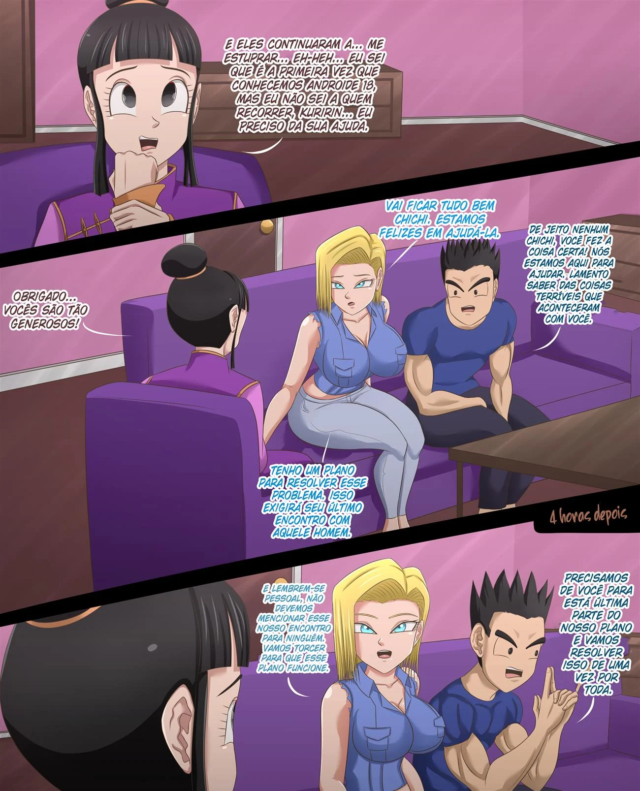 O destino infeliz de Chi Chi – HQ Hentai – Quadrinho Completo