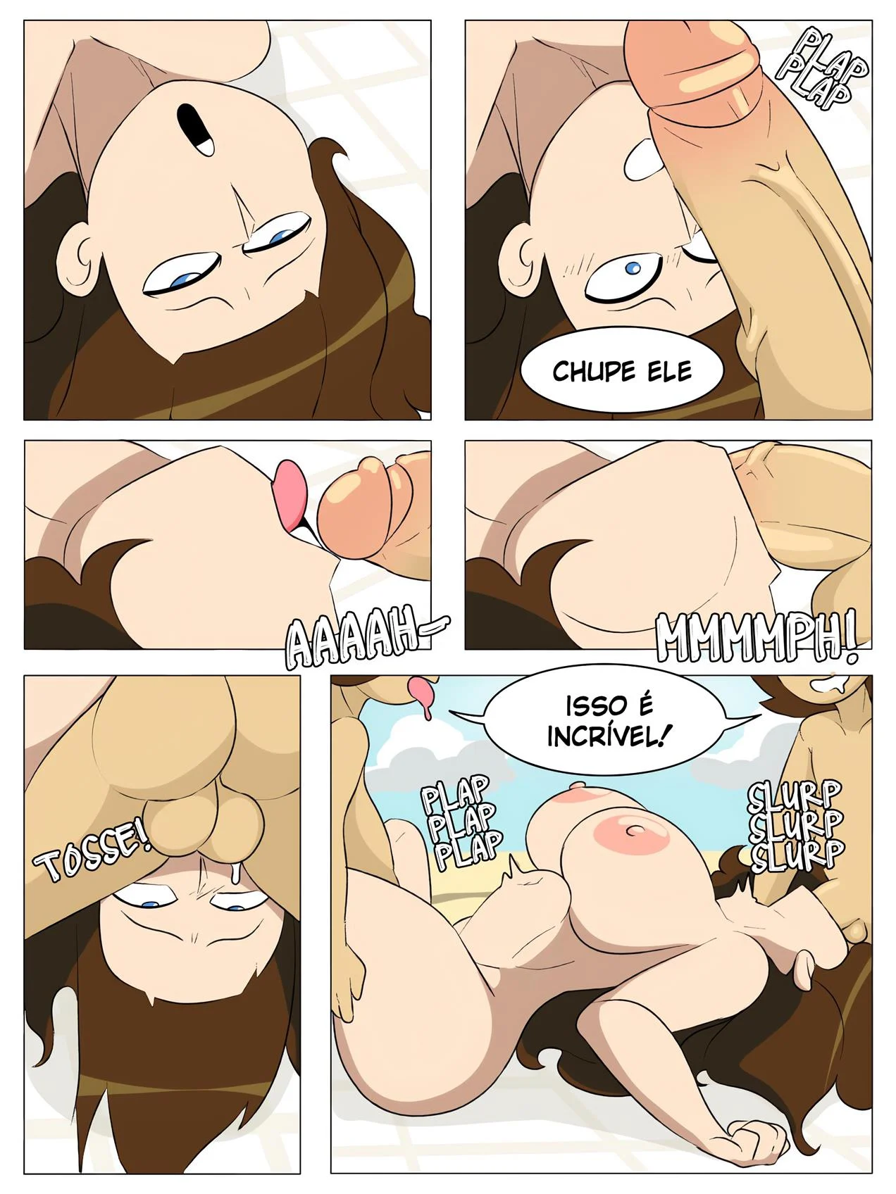 O dia das mães de Mia – Hentai Incesto – Desenho Erótico