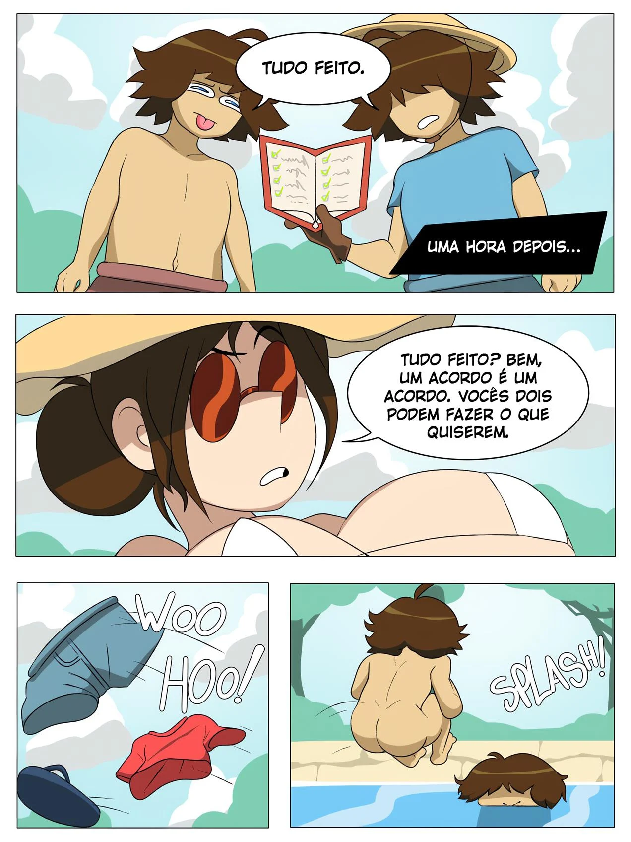 O dia das mães de Mia – Hentai Incesto – Desenho Erótico