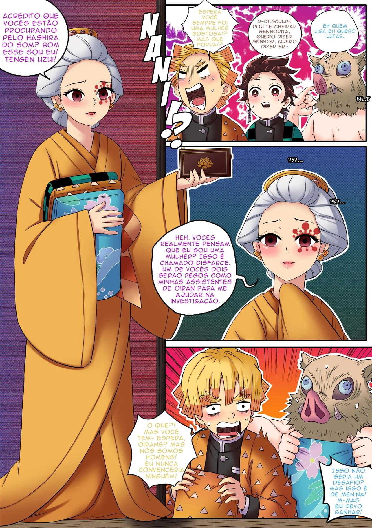 O distrito da luz vermelha – HQ Hentai – Sexo em Desenho