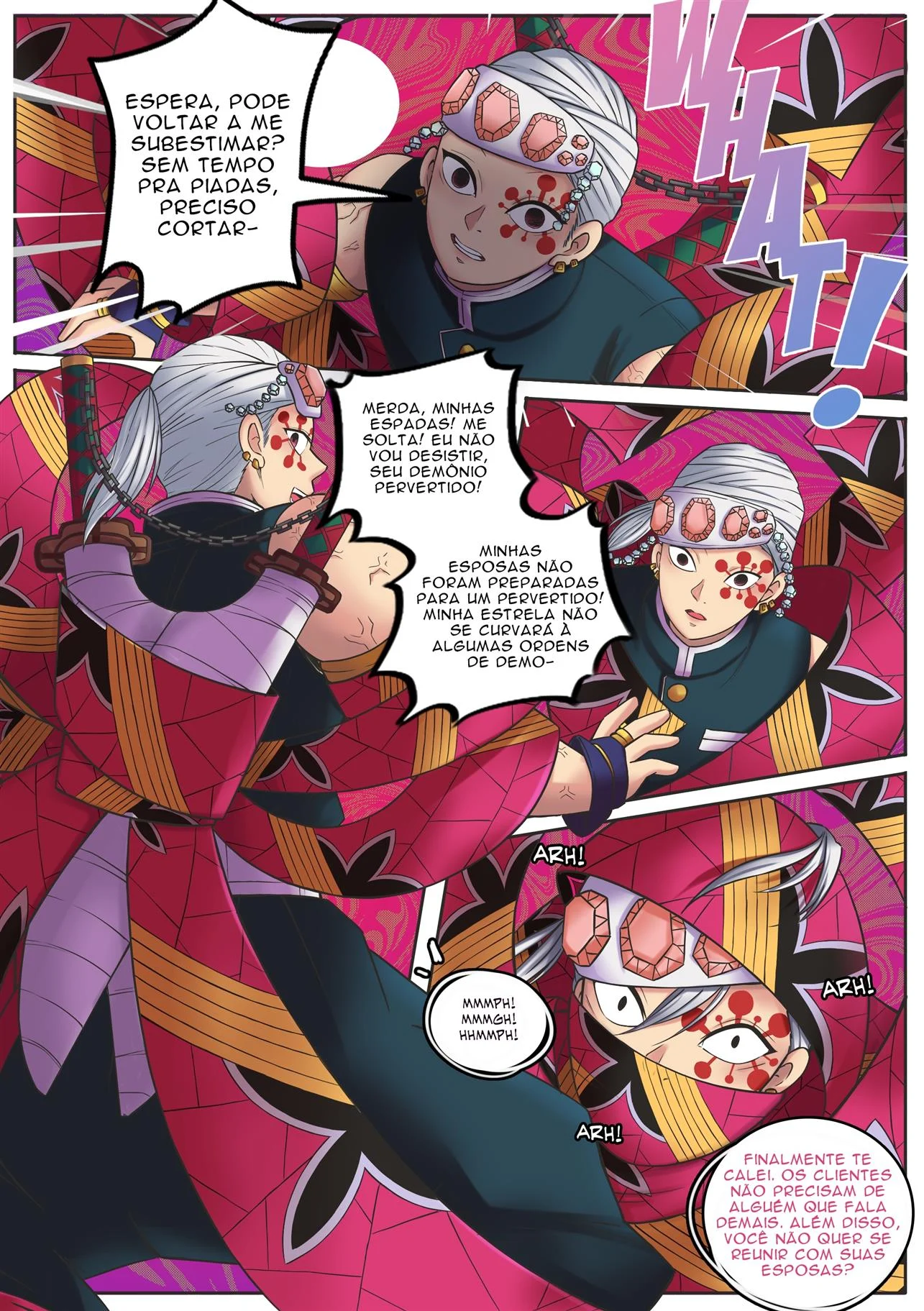 O distrito da luz vermelha – HQ Hentai – Sexo em Desenho