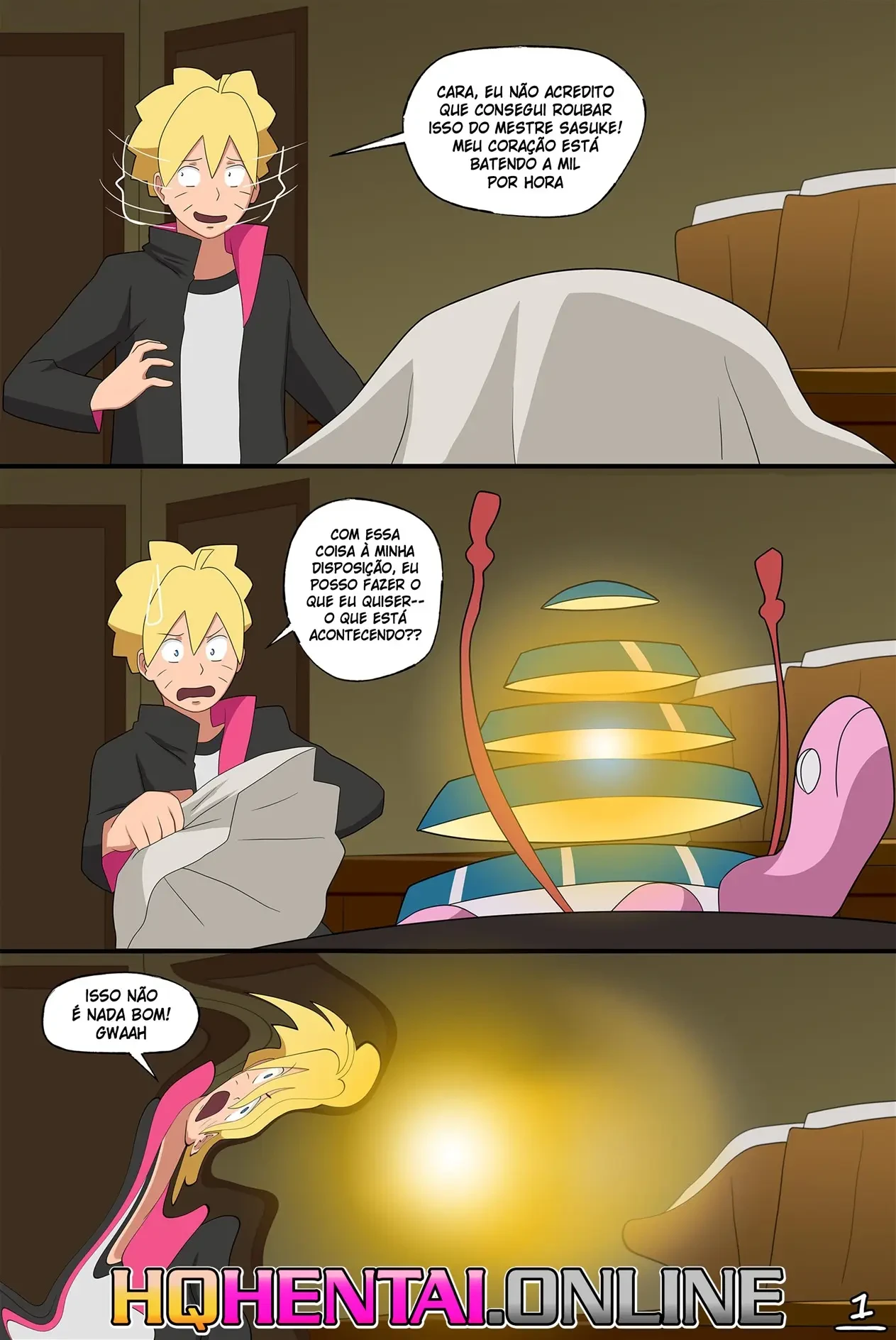 O Engano de Tsunade – MILF – Sexo em Desenho