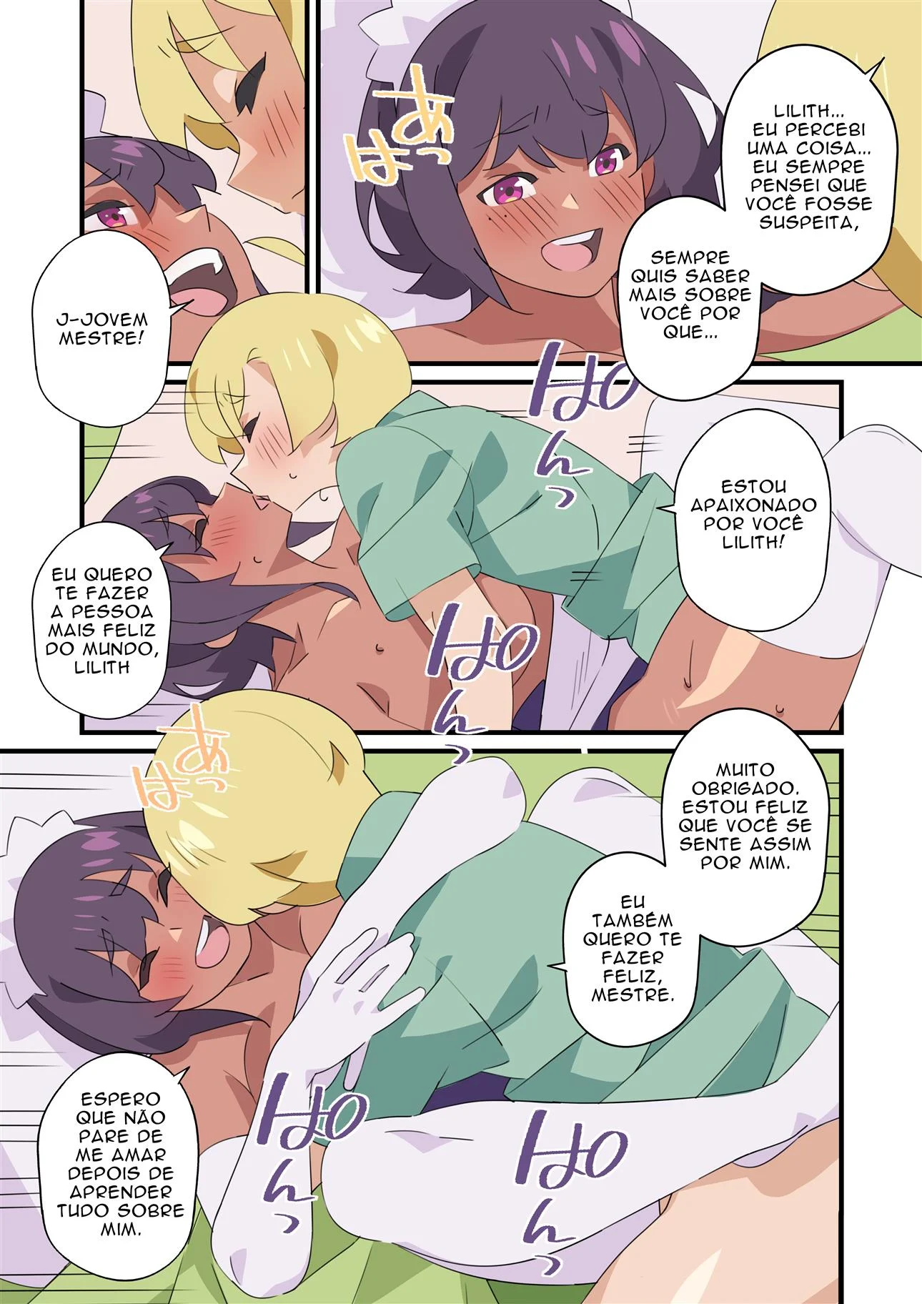 O feitiço de Lilith – Hentai – HQ em Português