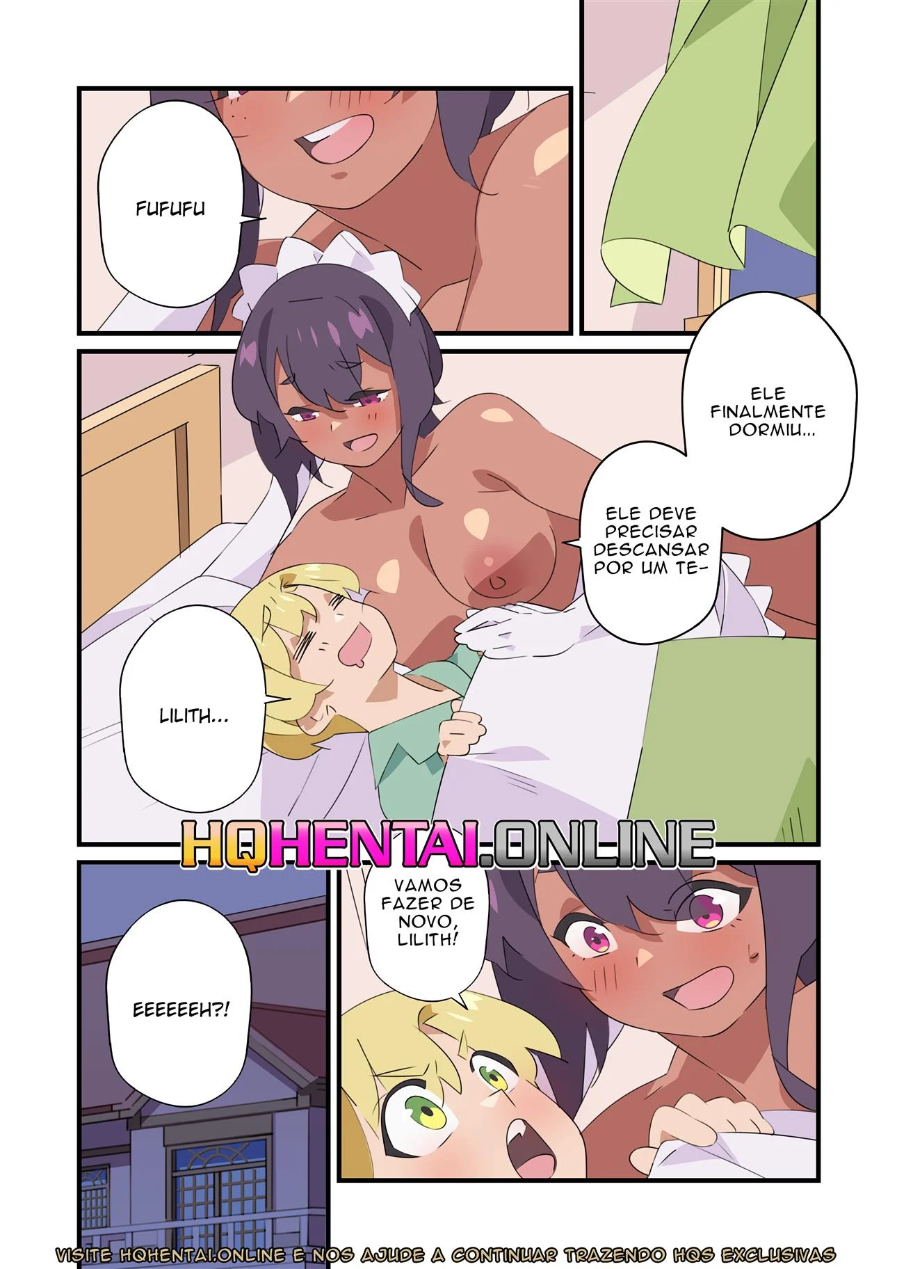 O feitiço de Lilith – Hentai – HQ em Português