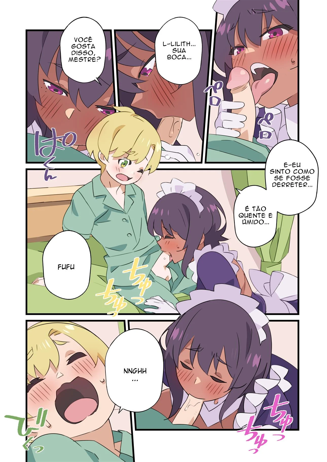 O feitiço de Lilith – Hentai – HQ em Português