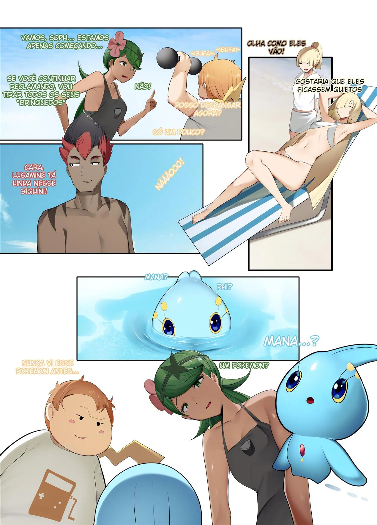 O Festival de Alola – HQ Hentai – Desenho de Sexo