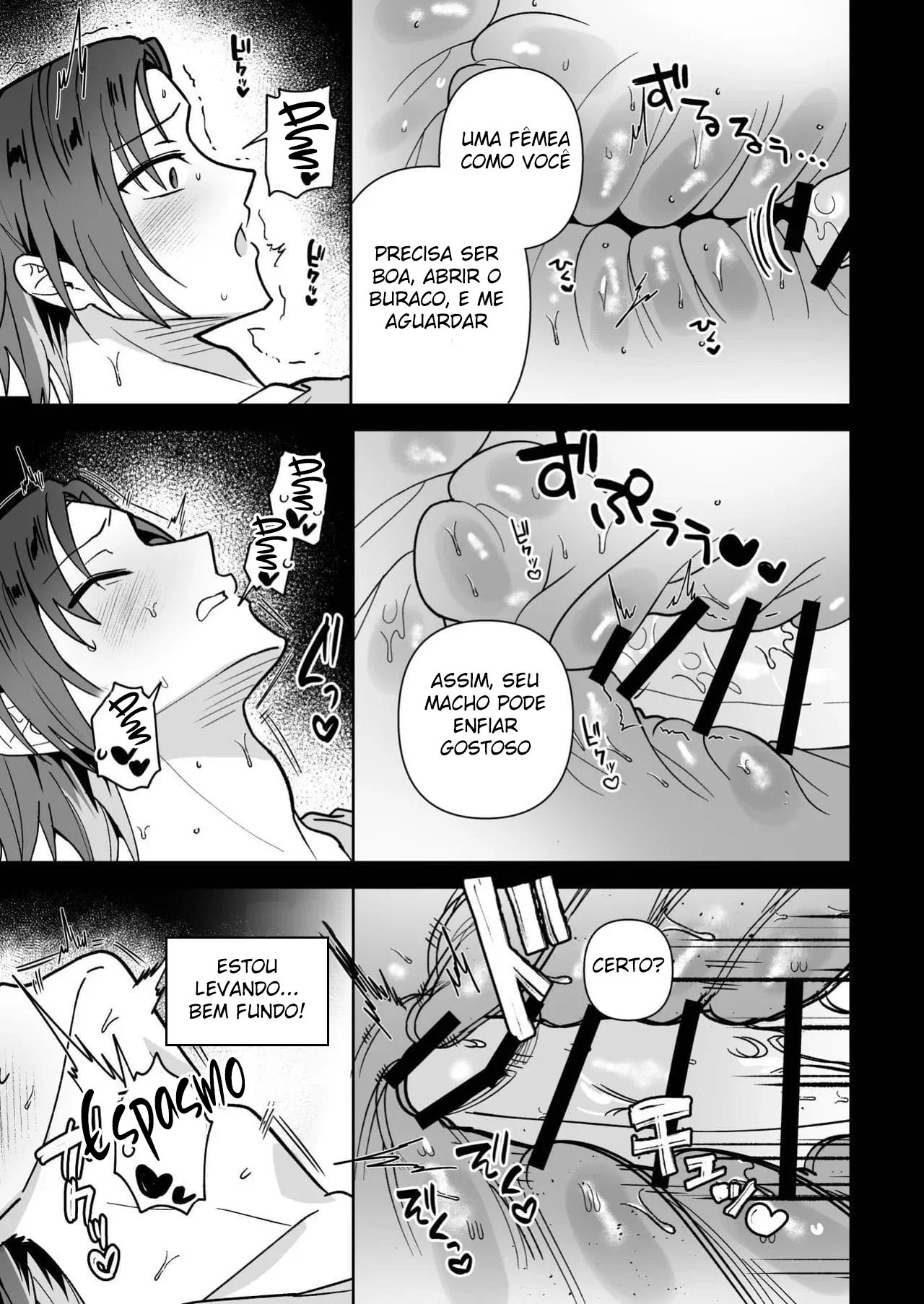 O Grandão Malvado - Yaoi Quadrinho porno