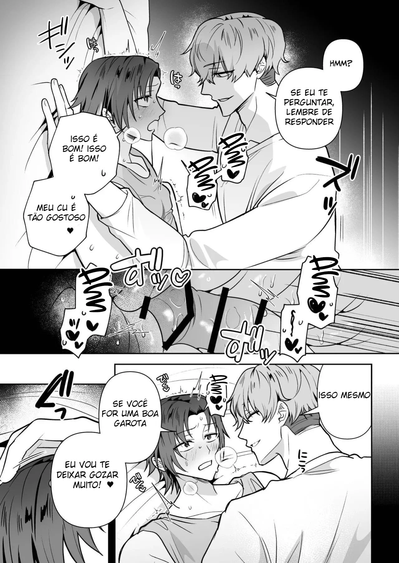 O Grandão Malvado - Yaoi Quadrinho porno