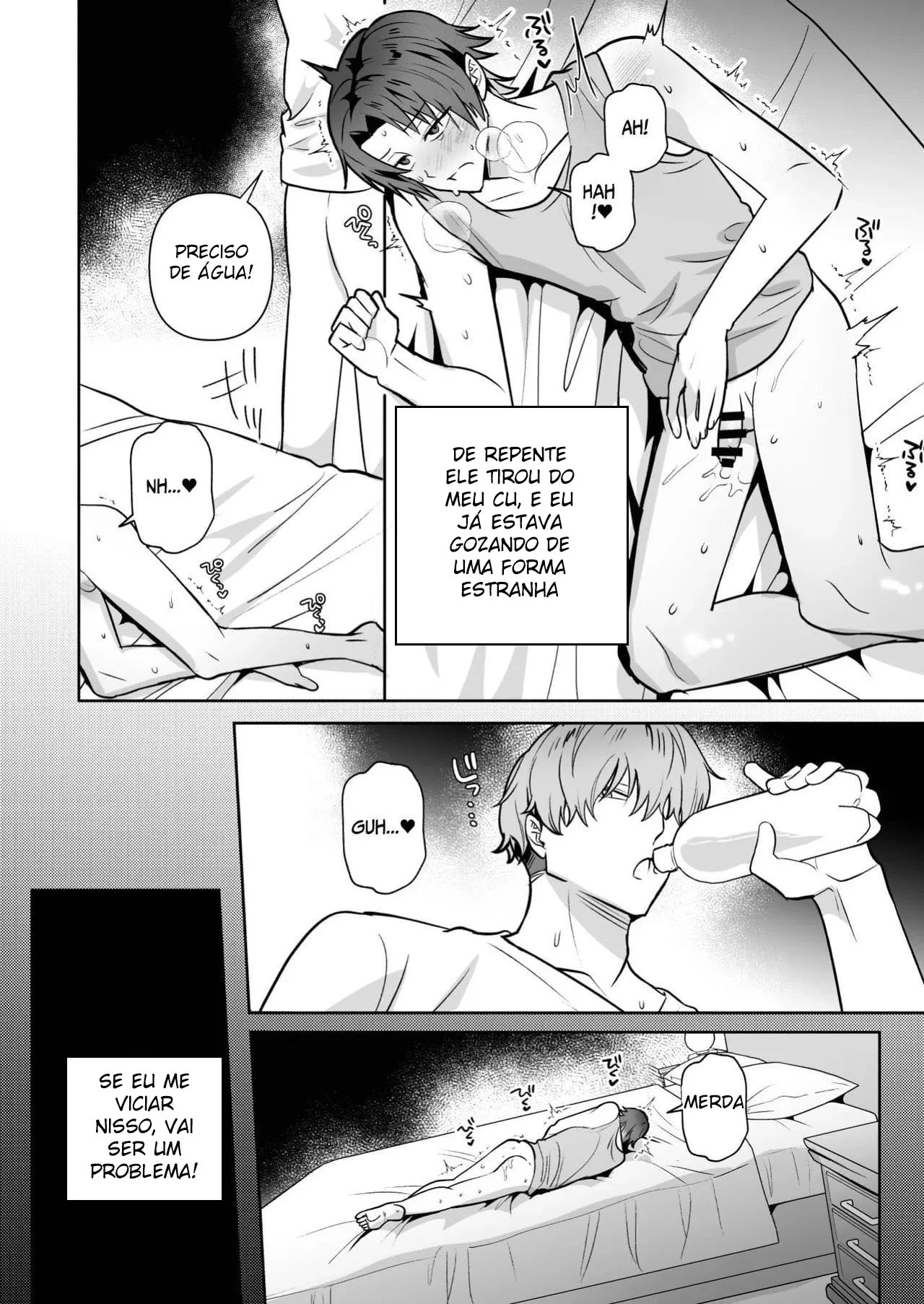 O Grandão Malvado - Yaoi Quadrinho porno