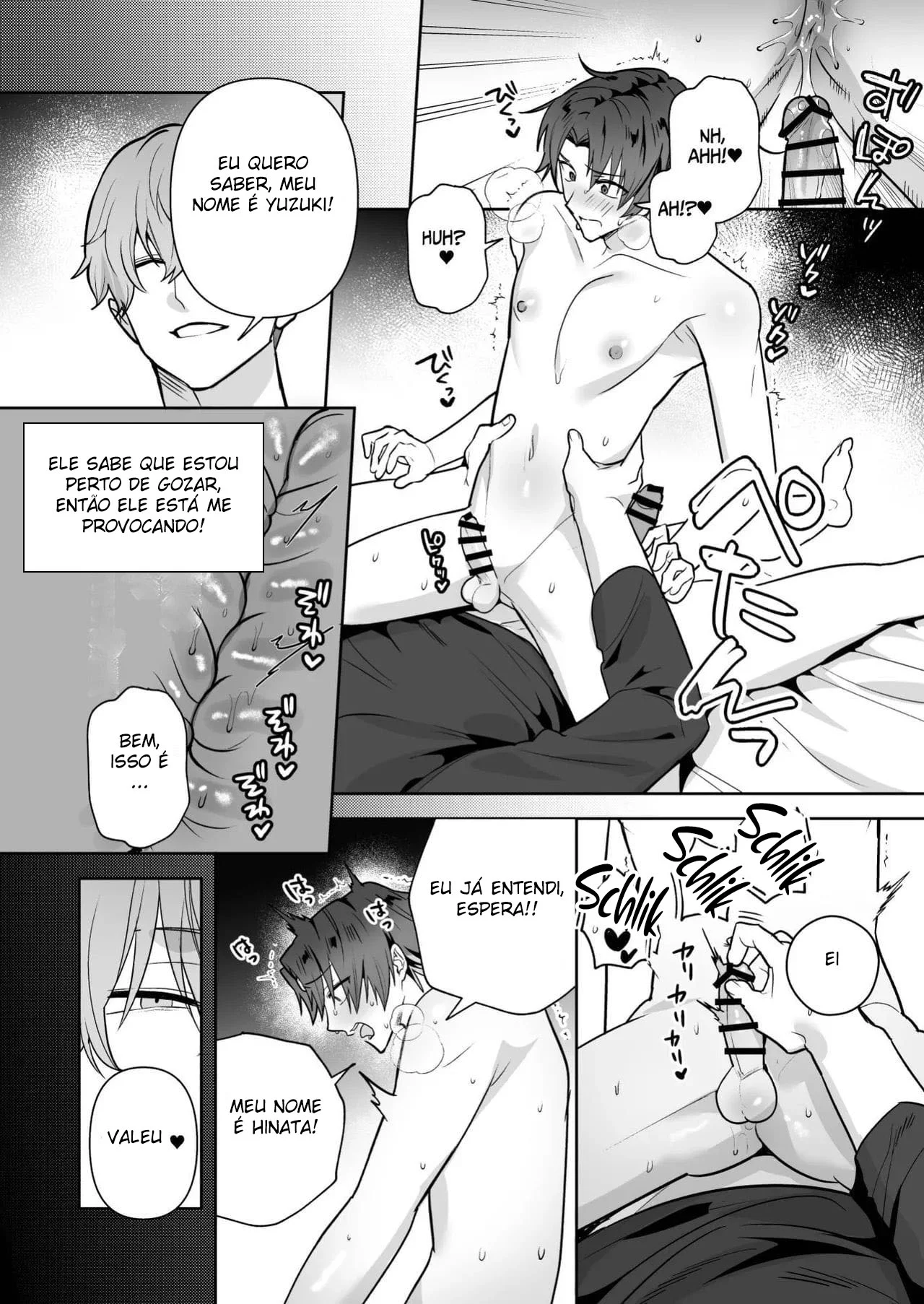 O Grandão Malvado - Yaoi Quadrinho porno