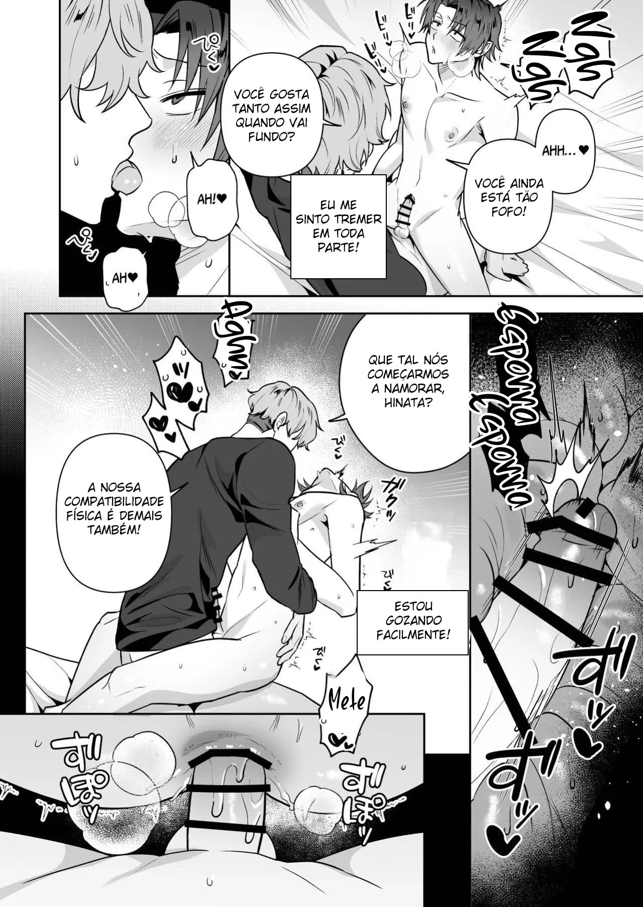 O Grandão Malvado - Yaoi Quadrinho porno