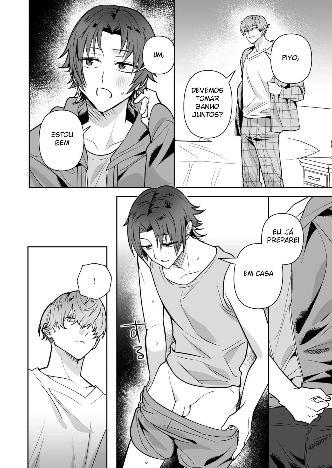 O Grandão Malvado - Yaoi Quadrinho porno