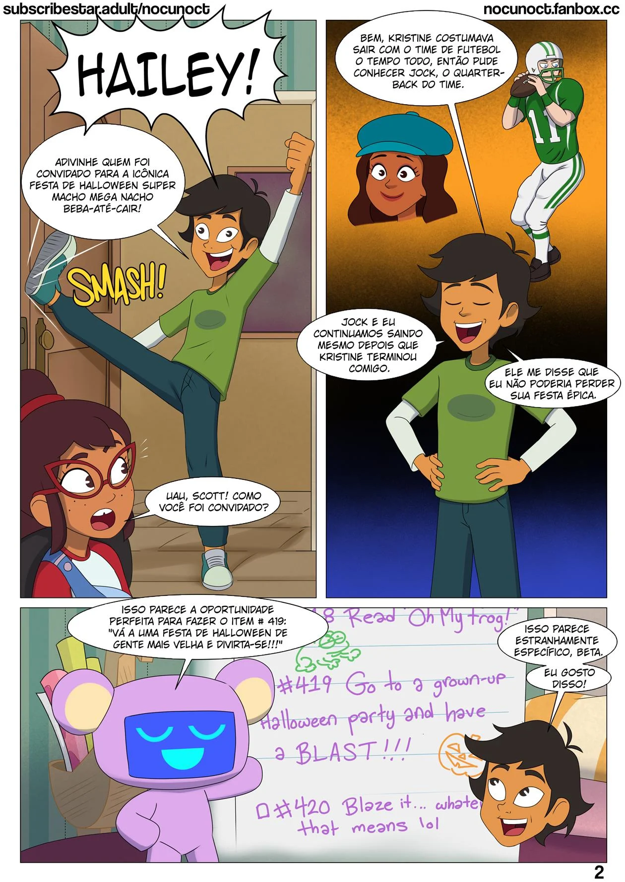 O Halloween Safado da Hailey – Gozando Dentro – Português do Brasil O Halloween Safado da Hailey – Gozando Dentro – Português do Brasil