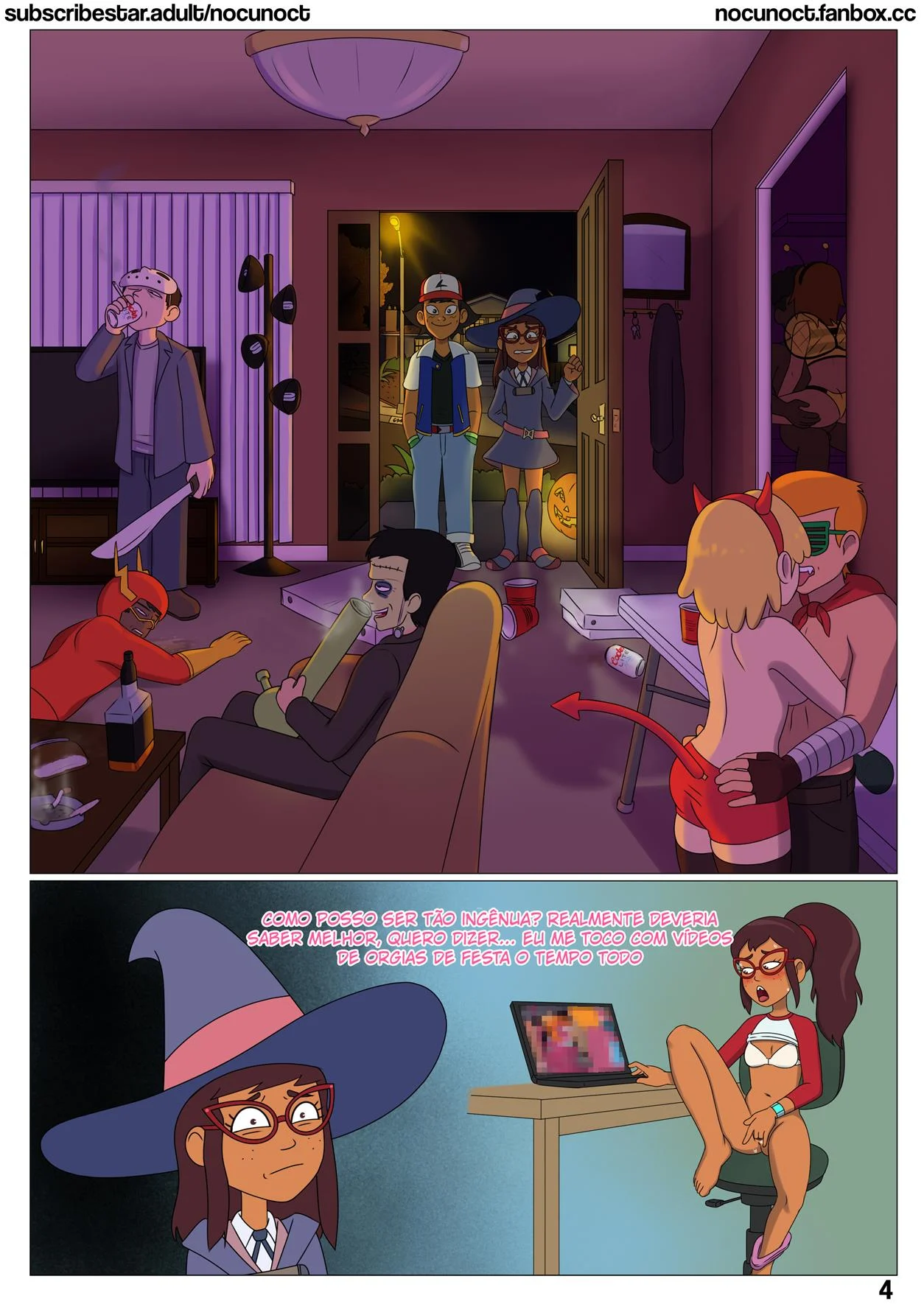 O Halloween Safado da Hailey – Gozando Dentro – Português do Brasil O Halloween Safado da Hailey – Gozando Dentro – Português do Brasil