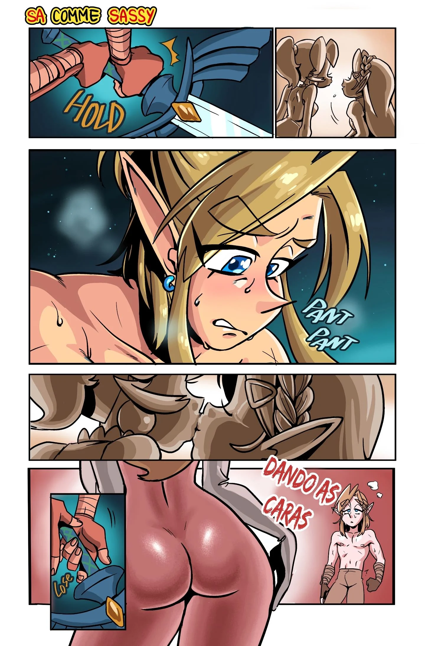O herói de Hyrule – Smash Bros Hentai – Completo O herói de Hyrule – Smash Bros Hentai – Completo