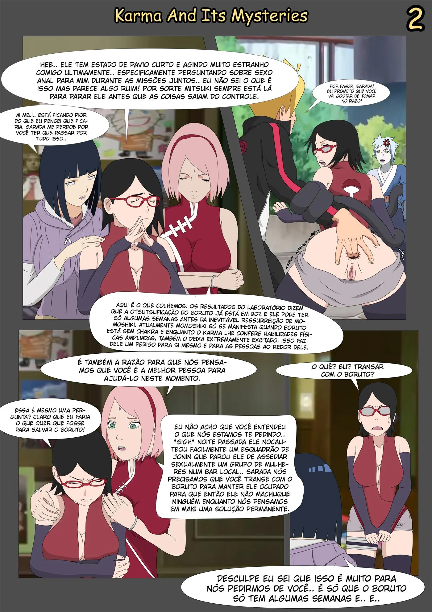 O karma de Boruto – Boquete – Completo
