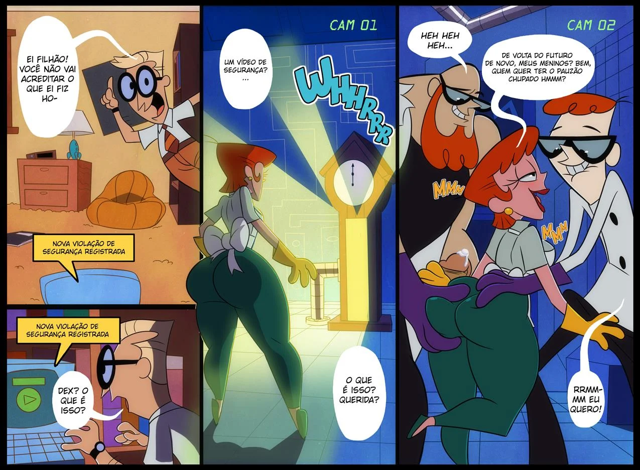 O Laboratório da Mamãe – Incesto – HQ em Português