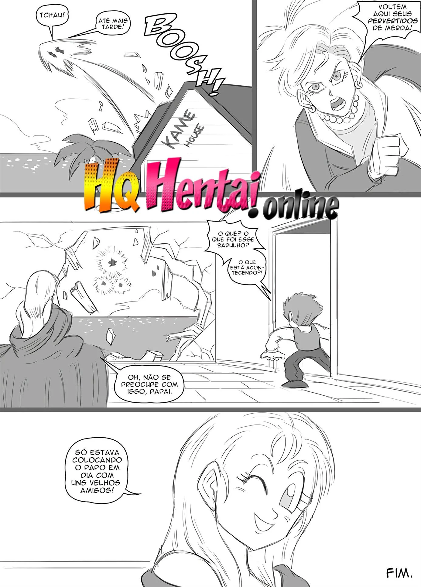 O menage com Marron – Peitões – HQ em Português