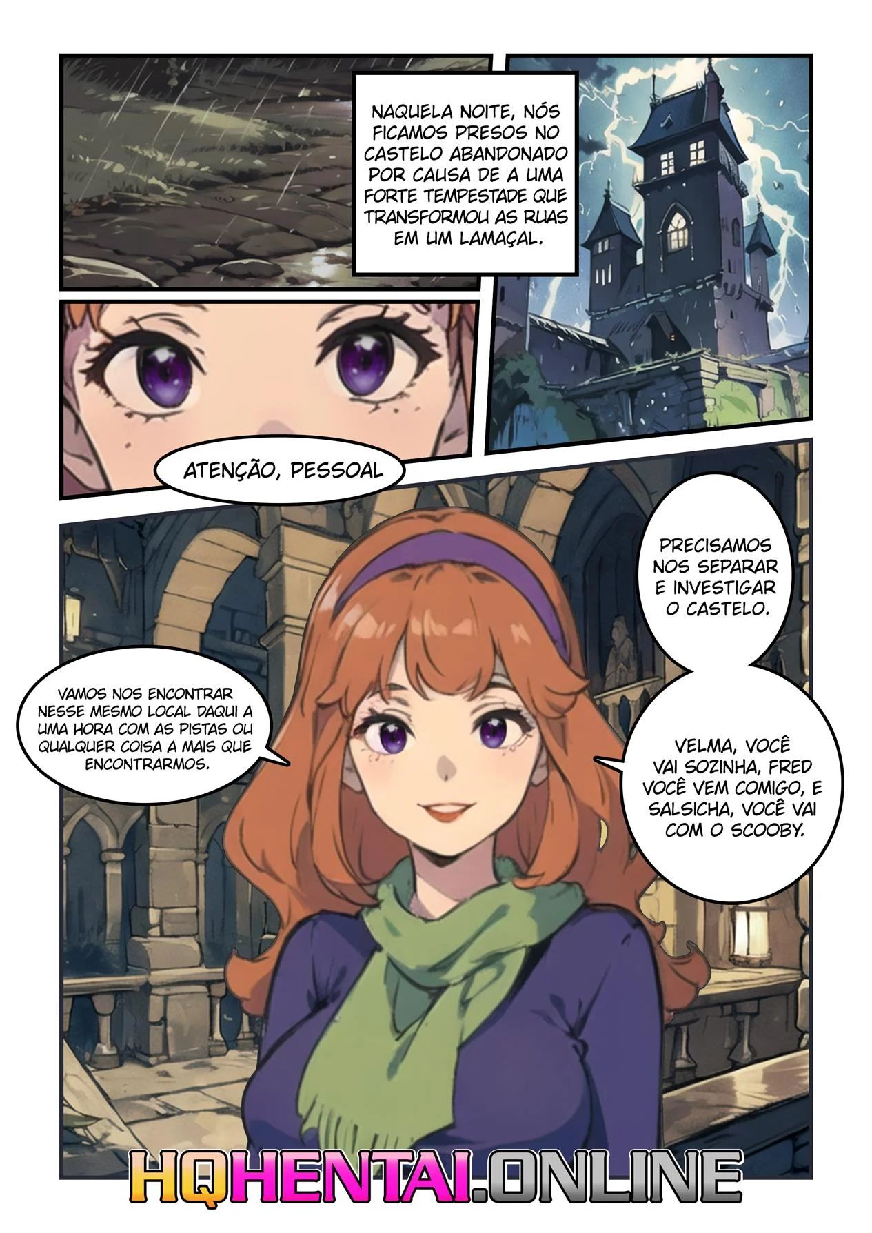 O Momento Especial de Daphne e Fred – hentai sem censura – Desenho Erótico O Momento Especial de Daphne e Fred – hentai sem censura – Desenho Erótico