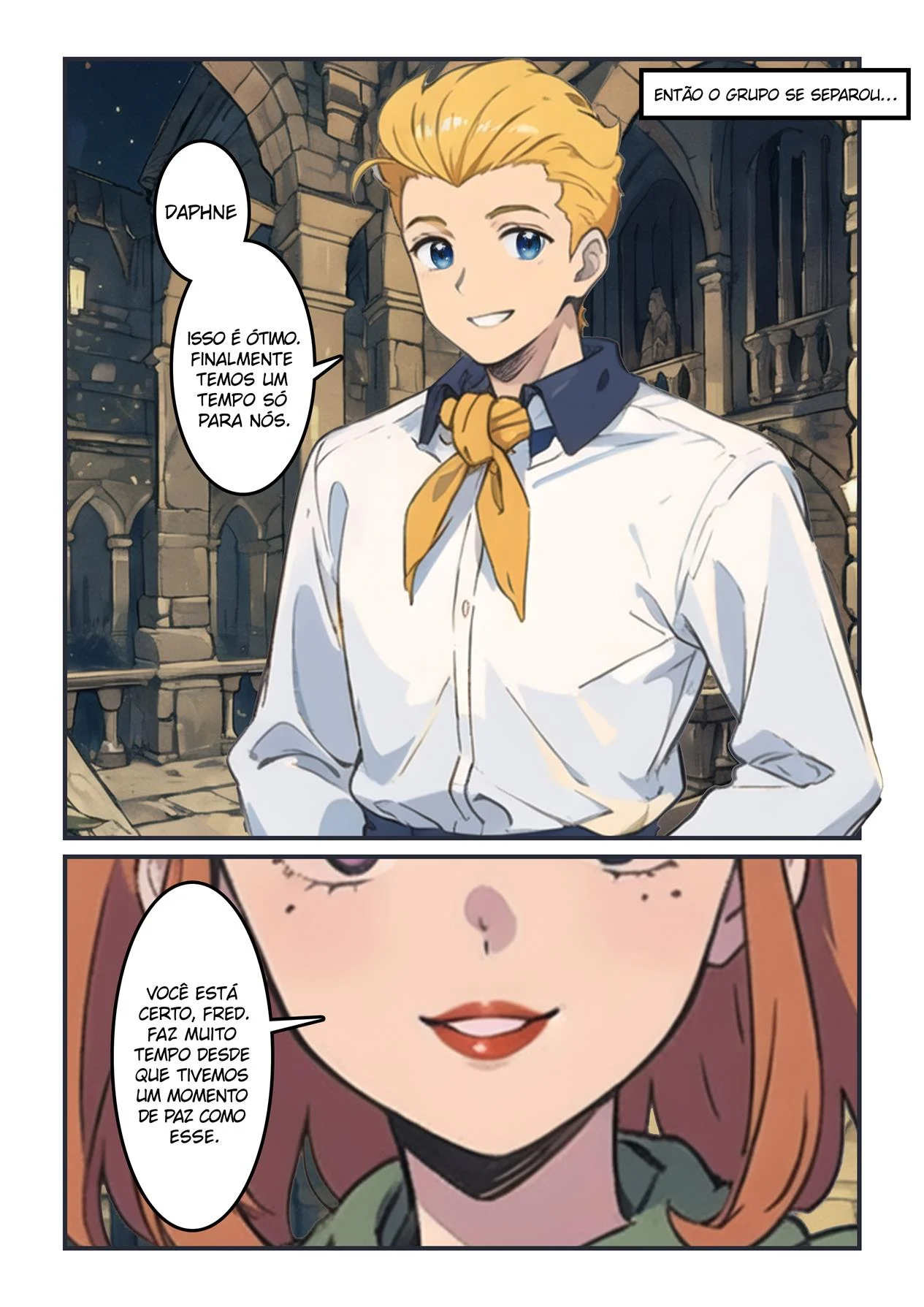 O Momento Especial de Daphne e Fred – hentai sem censura – Desenho Erótico O Momento Especial de Daphne e Fred – hentai sem censura – Desenho Erótico