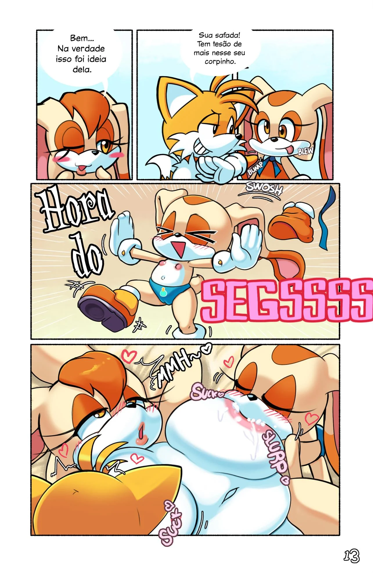 O Momento Gamer do Tails – Furry – Versão PT-BR