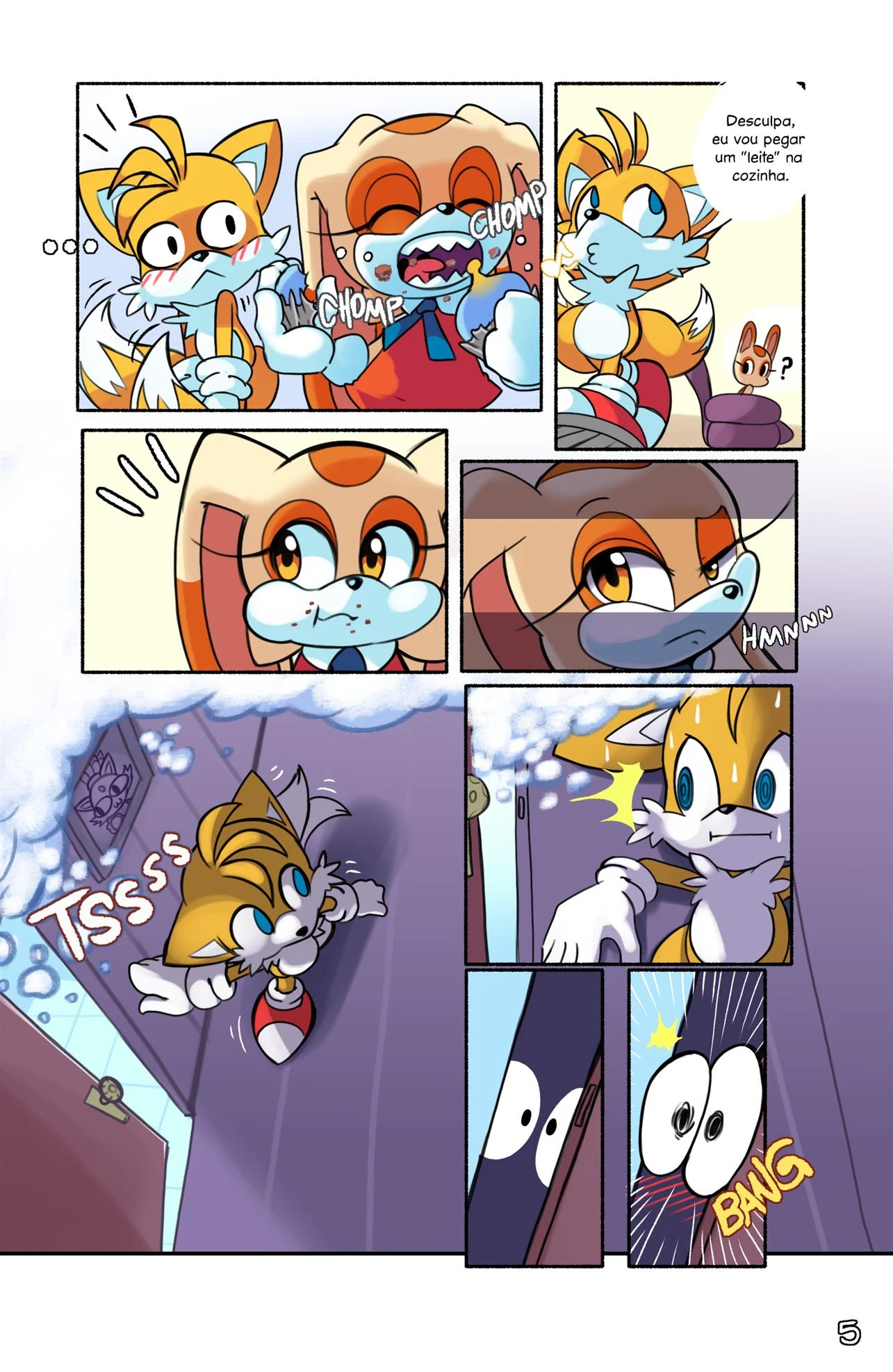 O Momento Gamer do Tails – Furry – Versão PT-BR