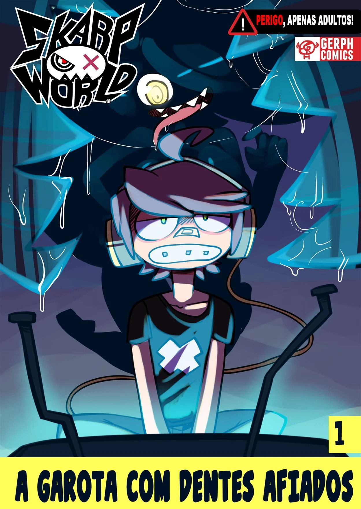 O Mundo da Skarp 1 – Quadrinhos Eróticos – Sexo em Desenho