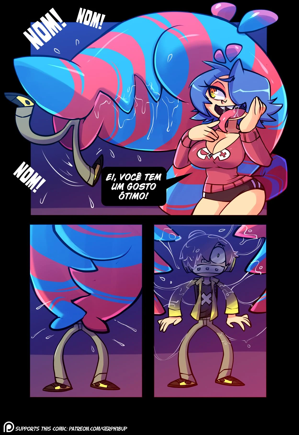 O Mundo da Skarp 2 – Bukkake – PT-BR