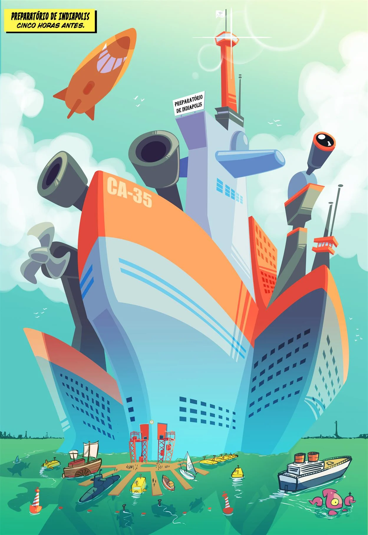 O Mundo da Skarp 2 – Bukkake – PT-BR